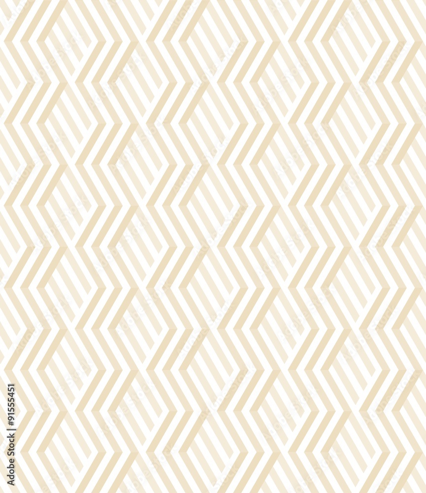 Vector seamless texture. Geometric abstract background. Cubes of curved strips of different colors Vector seamless texture. Geometric abstract background. Cubes of curved strips of different colors