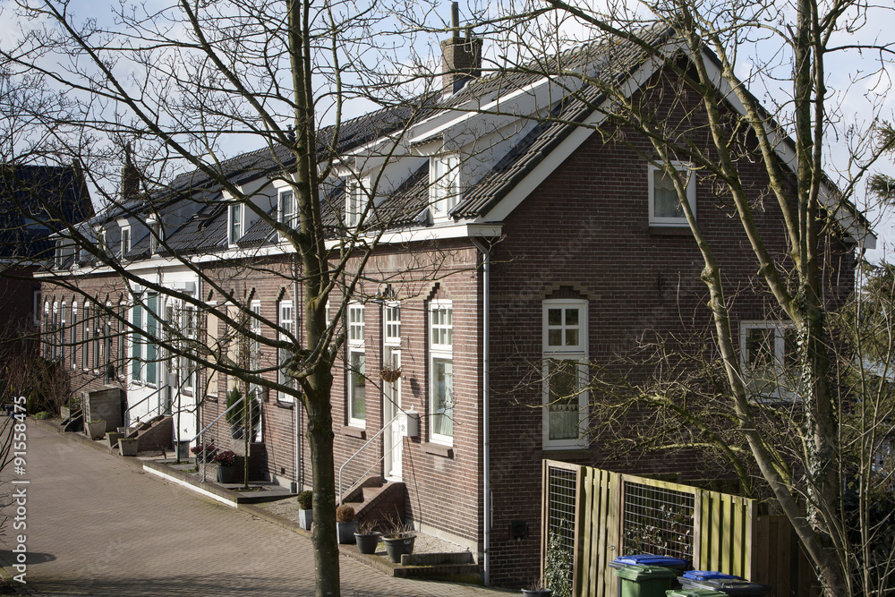 Typical Dutch street
