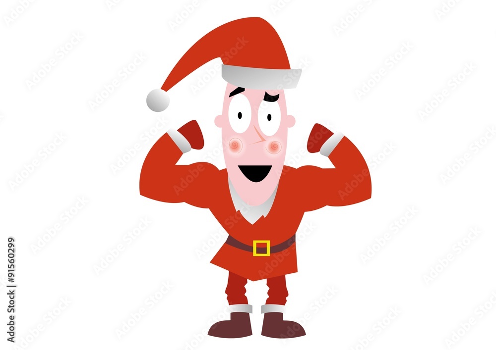 Obraz premium Mikołaj,kartka