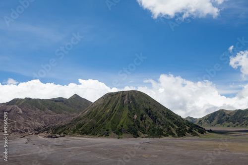 Batok and Bromo Volcano form East Java