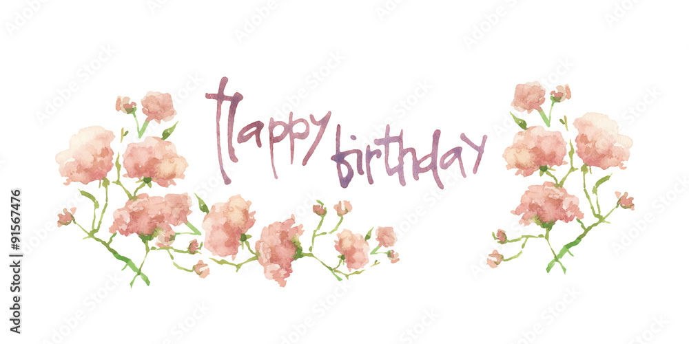 Calligraphy greeting card. Calligraphy greeting card.
