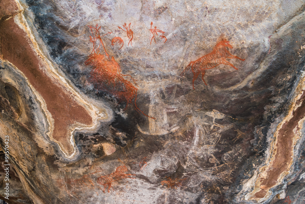 Just 24 km fom Bhopal, Satkunda has around 5000 year old rock art. Contemporary in quality and age the world Heritage site of Bhim Baithika in the east of Bhopal. Just 24 km fom Bhopal, Satkunda has around 5000 year old rock art. Contemporary in quality and age the world Heritage site of Bhim Baithika in the east of Bhopal.
