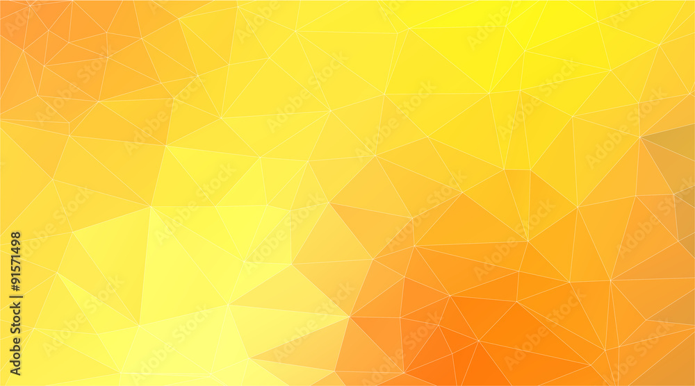 Abstract yellow triangle background Abstract yellow triangle background
