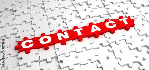 Contact Jigsaw Puzzle