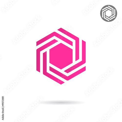 Hexagonal design element
