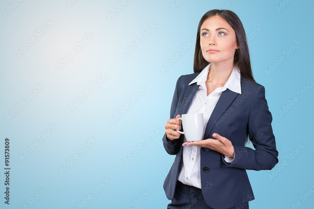 Business Woman Smiling Business Woman Smiling