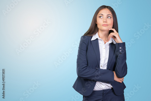 Business Woman Smiling