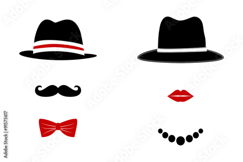 Gentleman and Lady Symbols
