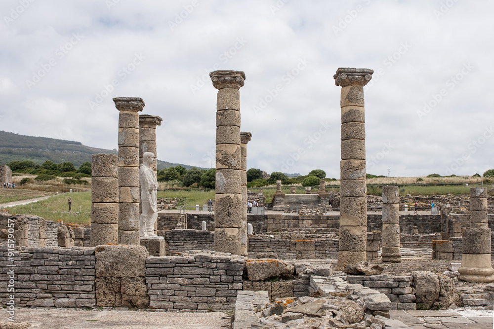 Antigua ciudad romana de Baelo Claudia en el municipio de Tarifa, Cádiz