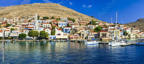 beautiful islands of Greece - Halki  Dodecanese 