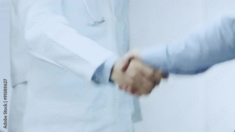Handshake during Medical Consultation Handshake during Medical Consultation