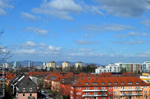 Blick auf den Freiburger Westen