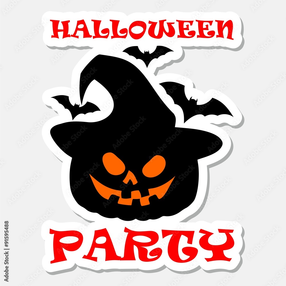 Happy halloween party