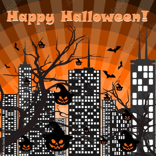 Happy halloween party