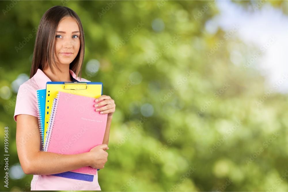 Fototapeta premium Student Resume.