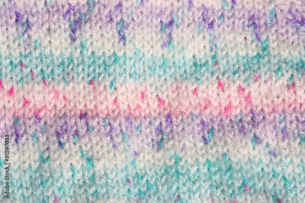 knitted wool jumper abstract