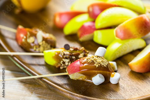 Caramel Apples Toppings photo