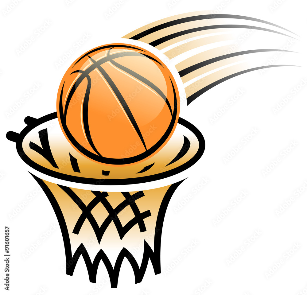 basketball hoop symbol Stock Vector Adobe Stock