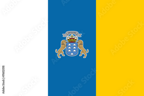 Flag of Canary Islands