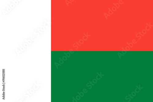 Flag of Madagascar