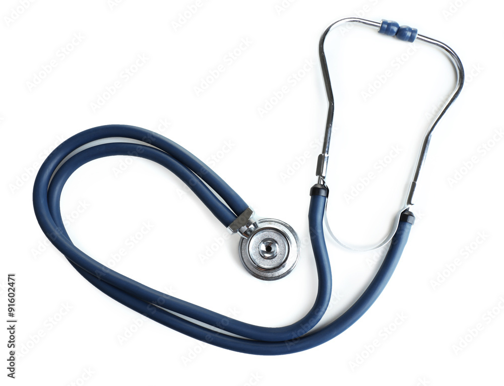 Medical stethoscope isolated on white Medical stethoscope isolated on white