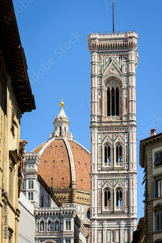 Slika na platnu Dome and Giotto Tower
