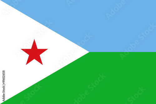 Flag of Djibouti