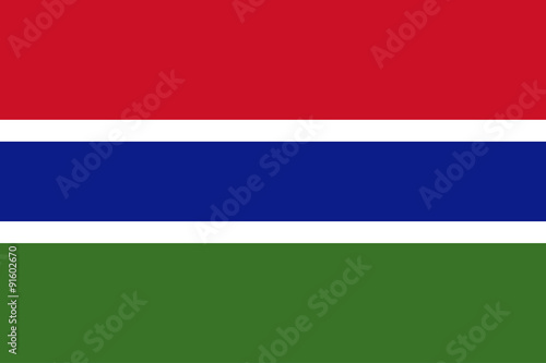 Flag of Gambia