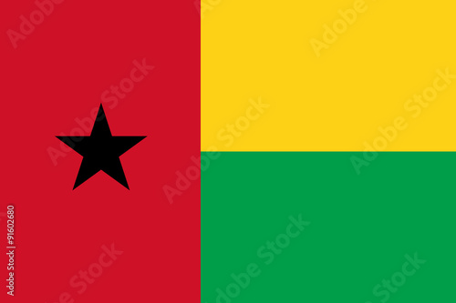 Flag of Guinea - Bissau photo