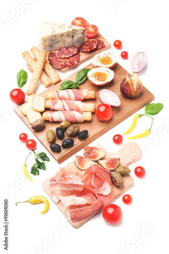Prosciutto di Parma and other italian food