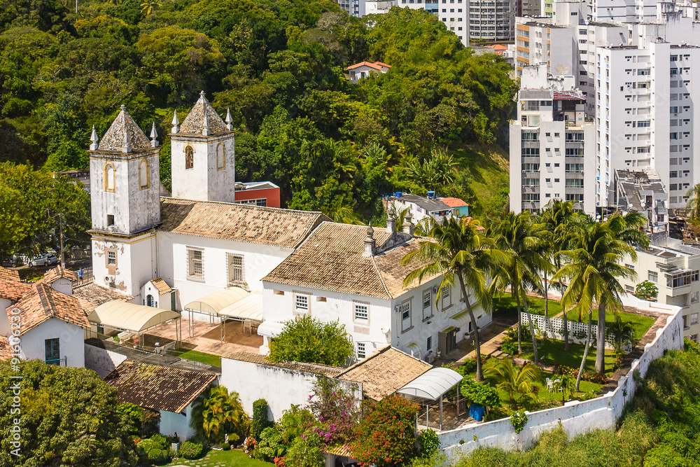 Fototapeta premium Igreja Santo Antônio da Barra – Salvador – Bahia – Brasil 