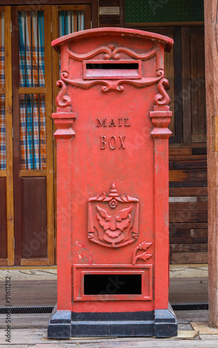 Thailand ancient postbox.