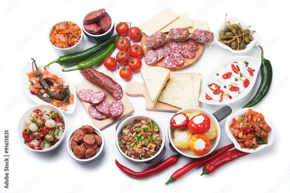 Tapas, antipasto, meze Tapas, antipasto, meze