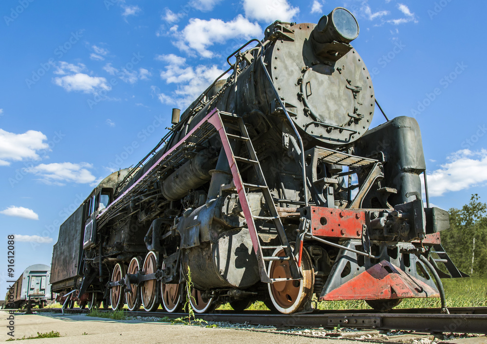 Obraz premium old steam