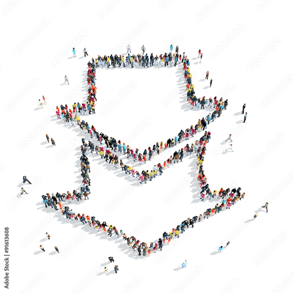 people shape arrow cartoon people shape arrow cartoon