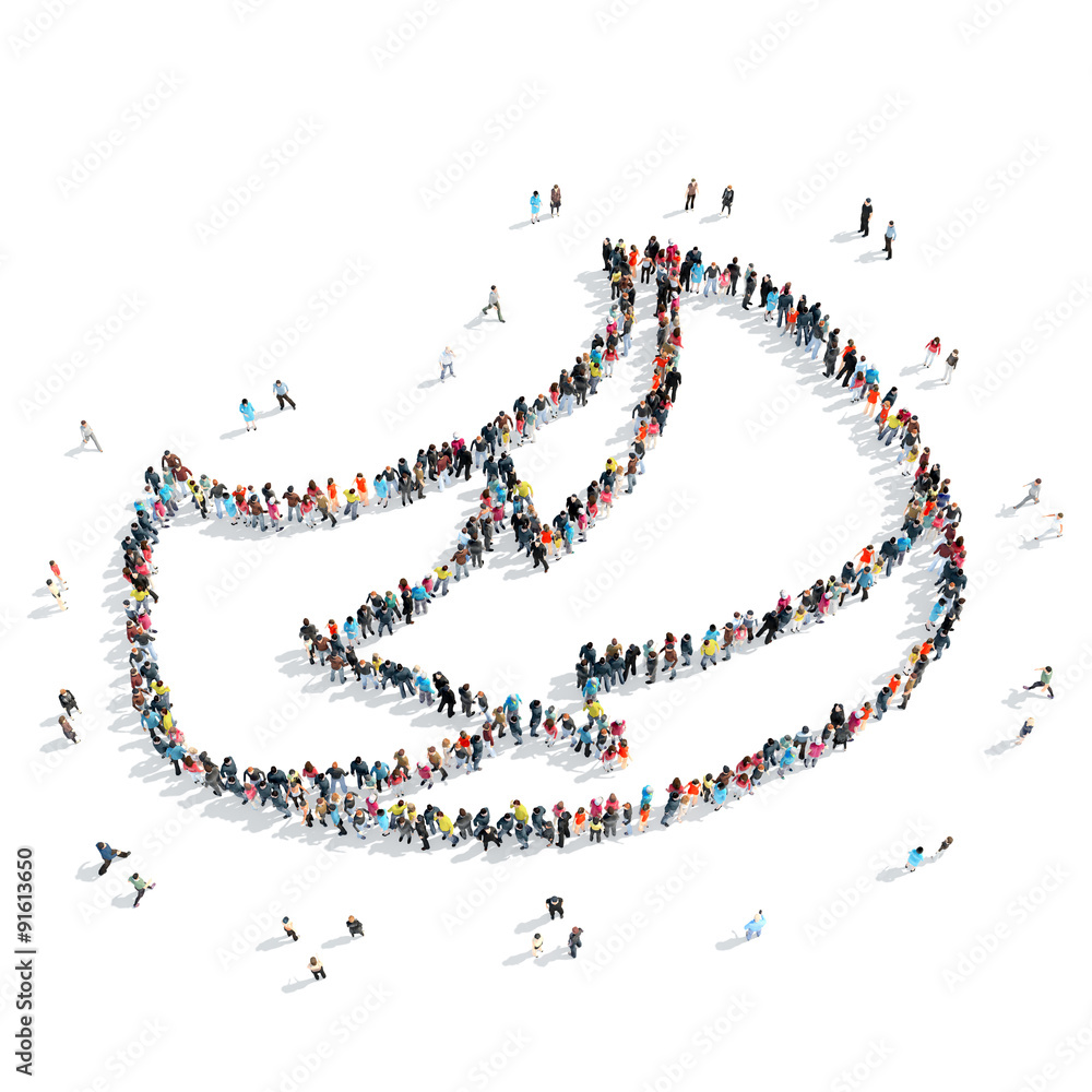 people shape arrow cartoon people shape arrow cartoon