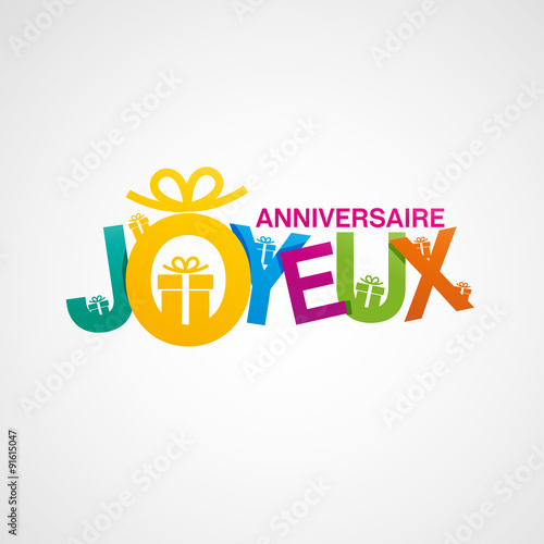 joyeux anniversaire