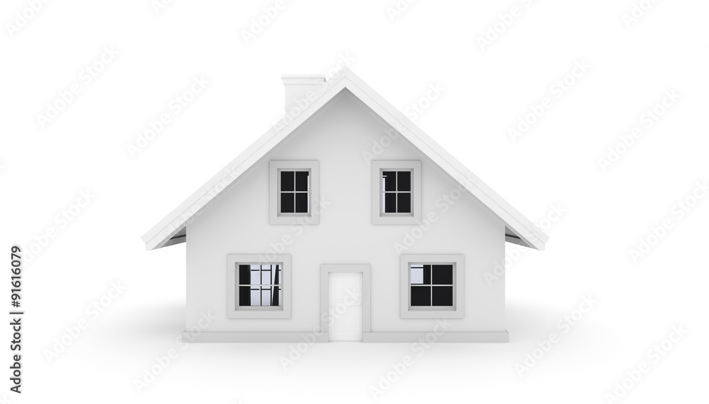 House. 3D rendering illustration House. 3D rendering illustration