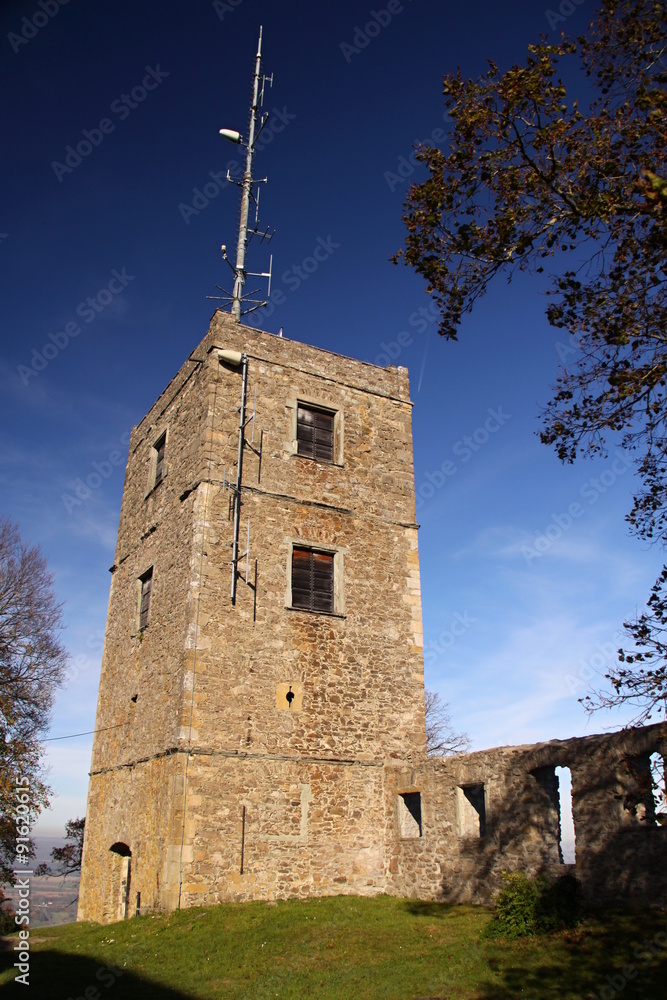 Outlook tower with antenna Outlook tower with antenna
