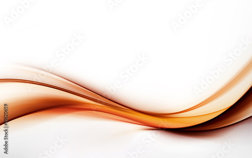 elegant abstract orange wave