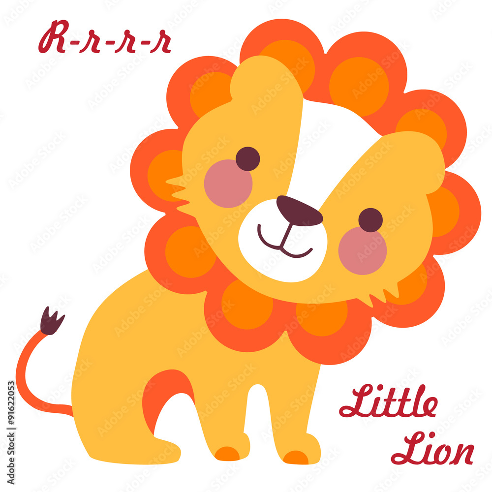 Naklejka premium LittleLion