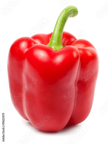 Φωτογραφία red pepper isolated on white