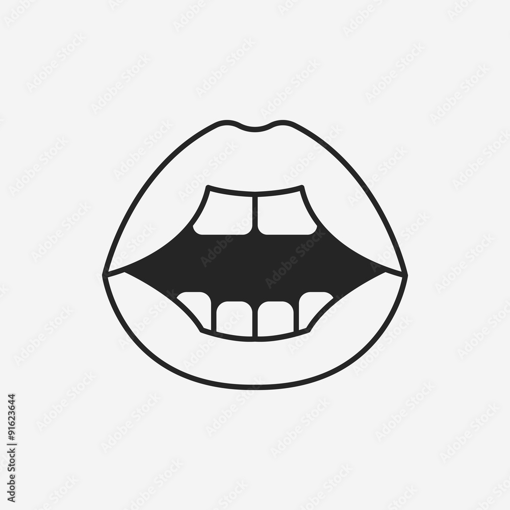 mouth icon mouth icon