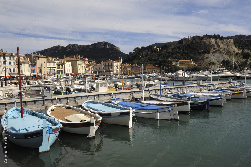 Port of Cassis, French Riviera,