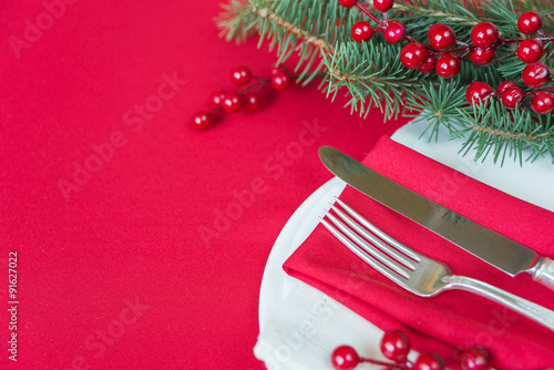 Christmas table