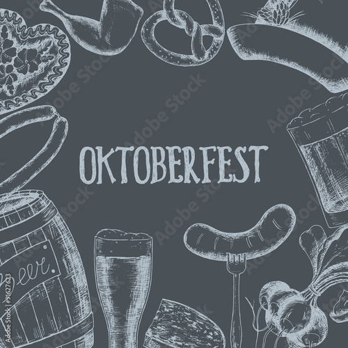 Oktoberfest vector illustration
