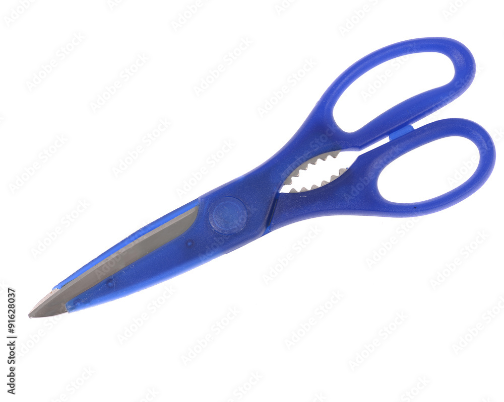 Blue itchen scissors Blue itchen scissors