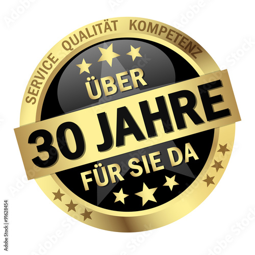 Button - Über 30 Jahre für sie da