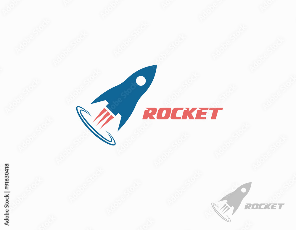 Rocket Wave Logo elements Rocket Wave Logo elements