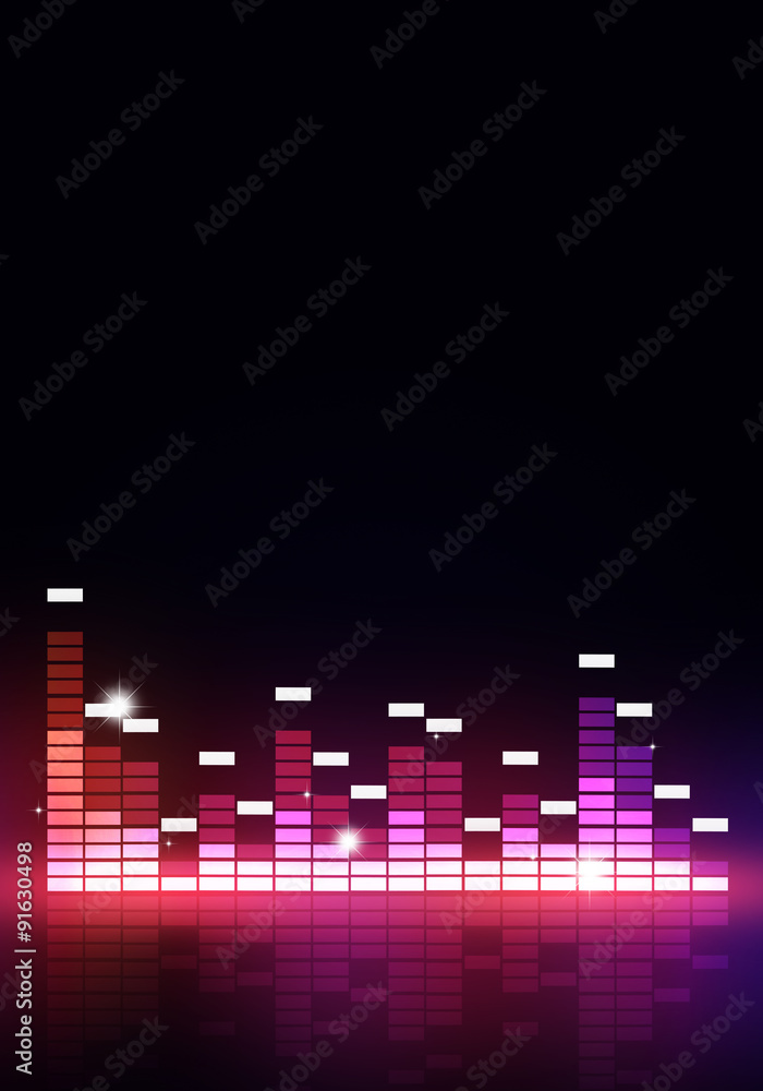 Equalizer Music Party Poster